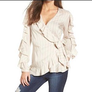 BNWT Wrap Top by Leith